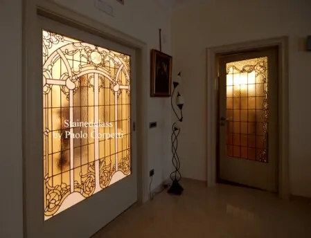 vetrate artistiche per interni