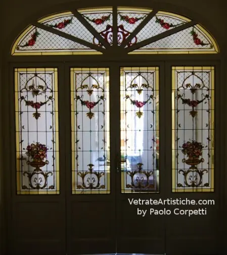 vetrata di interior design
