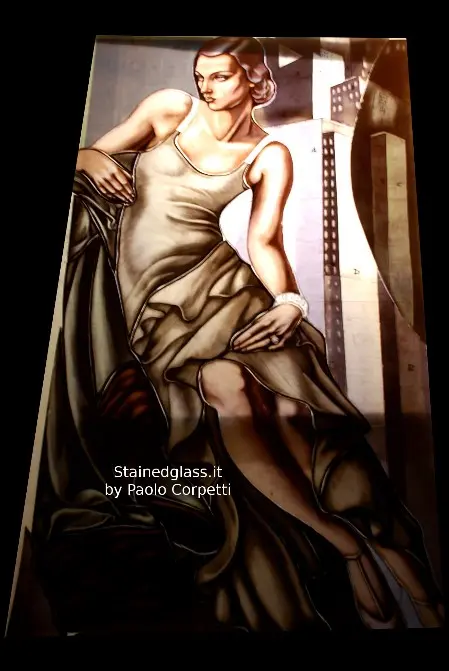 vetrata artistica pittorica