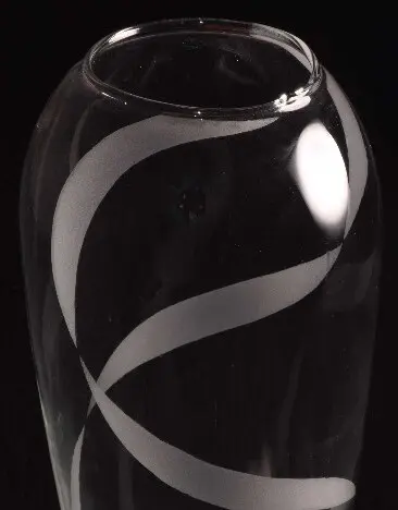 vaso decorato a mano 