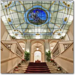 vetrate d'arte per hotel ed alberghi