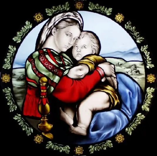 vetrata artistica pittorica