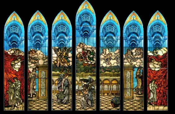 Vetrate artistiche per Cattedrale Yokohama Japan