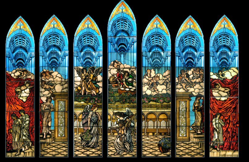 vetrate artistiche per la cattedrale di yokohama