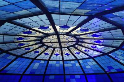 vetrate artistiche per cupola