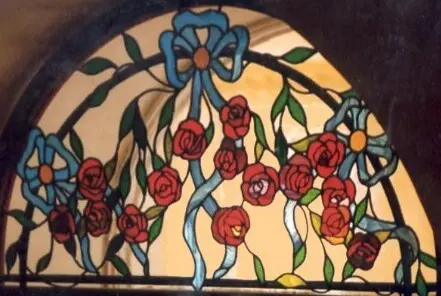 vetrata artistica hotel roma