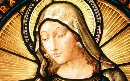restauro vetrata d'arte sacra