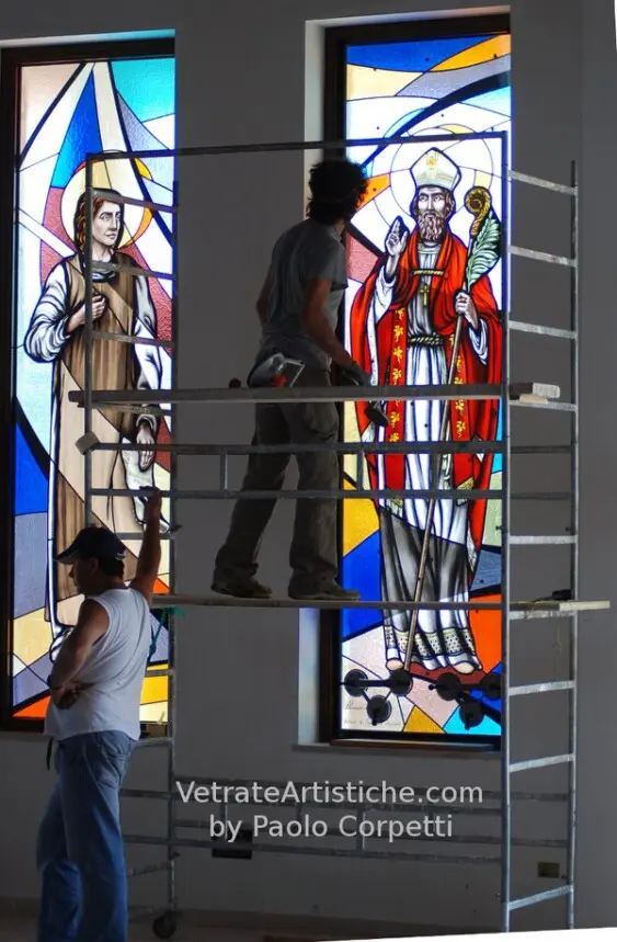 Vetrate Artistiche per chiesa
