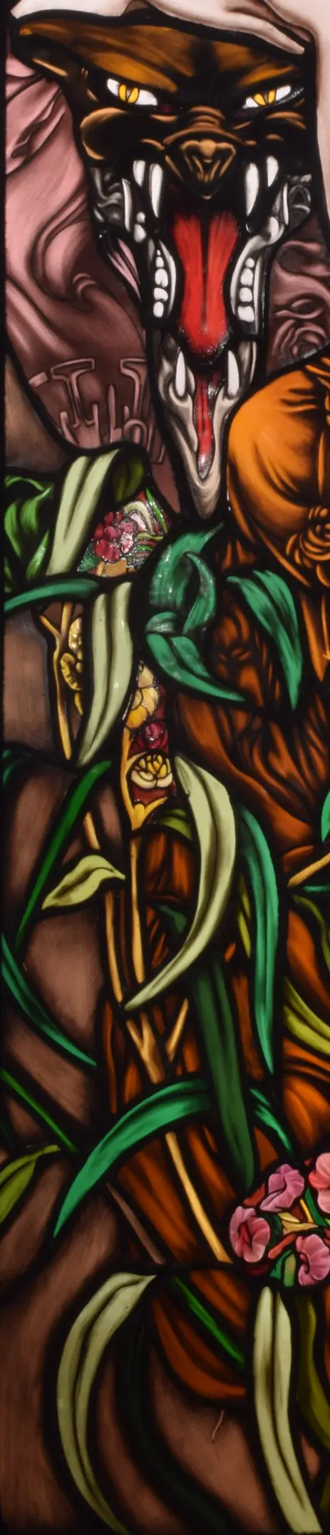 vetrata artistica piombo
