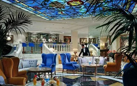 velario vetrate mediterraneo palace hotel