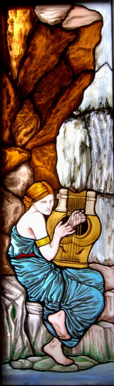 vetrata artistica per villa lilli