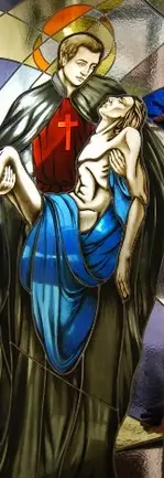 vetrata per chiesa