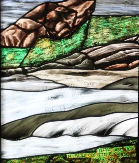 vetrata artistica a piombo