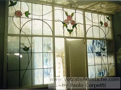 vetrate floreali